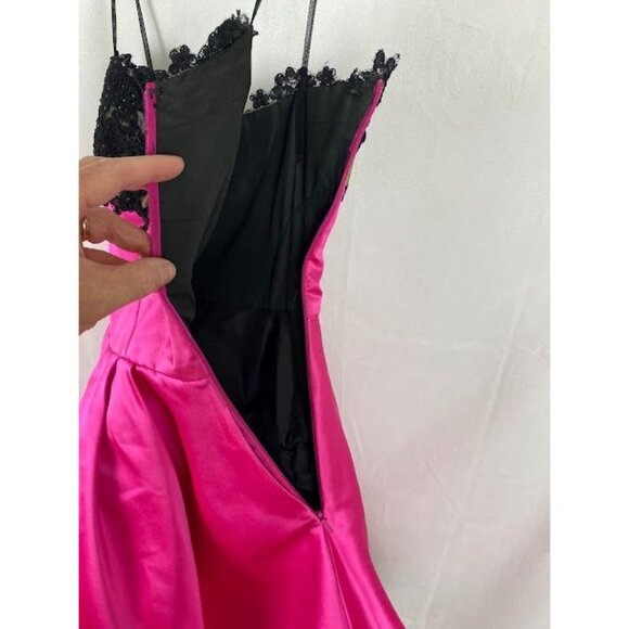 Sherri Hill Short formal Cocktail Homecoming Prom Dress Women's Size 0 - Picture 9 of 12